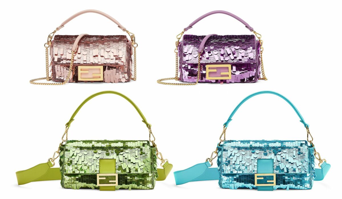 フェンディ」の華やぎバッグ｜問答無用の麗しさ！ スパンコールが大胆