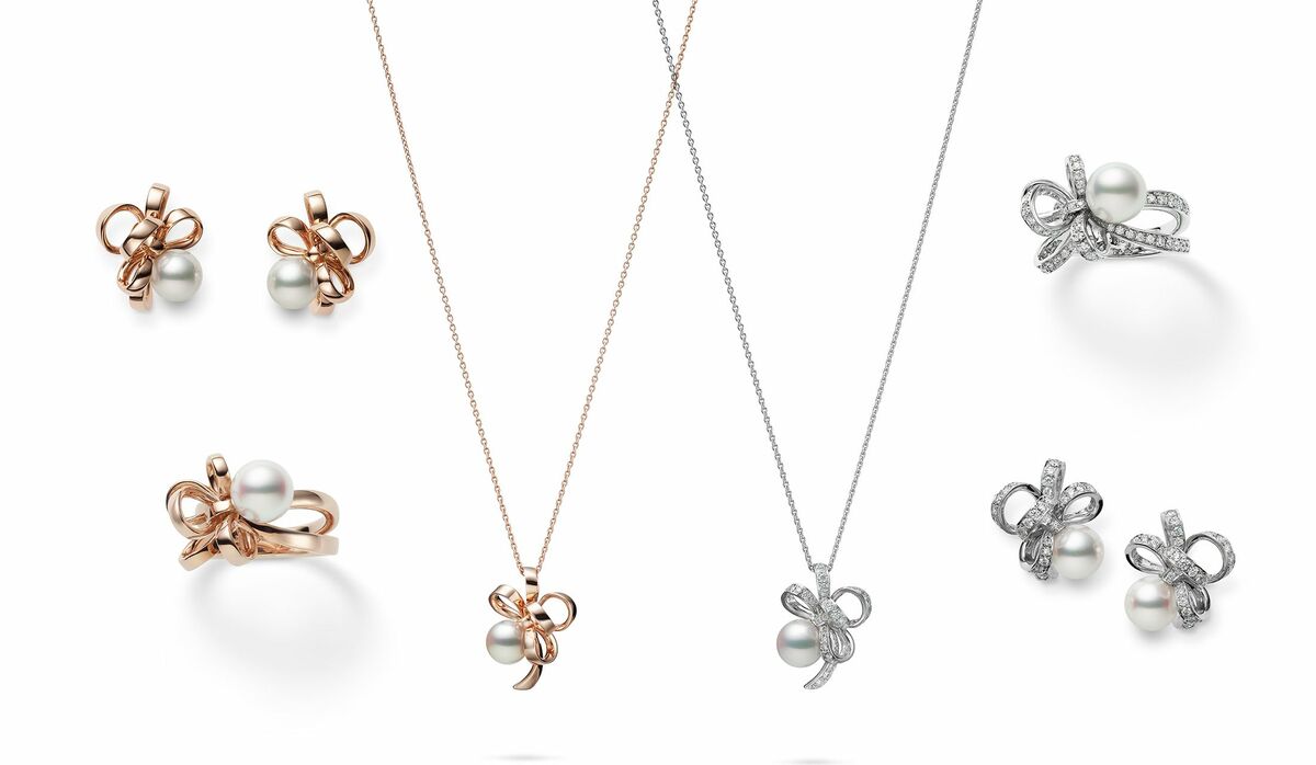 「真珠をリボンが包む」愛らしいデザインにときめく！ミキモトの新作ジュエリー6選 | Precious.jp（プレシャス）