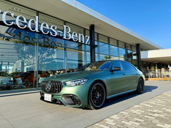 【メルセデスAMG Sクラス】「MANUFAKTUR Exclusive」なら内外装を自由にオーダーできる！