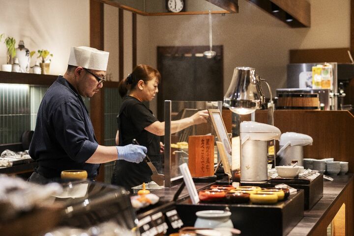 ライブキッチンコーナー