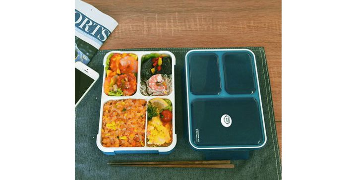 「フードマン 薄型弁当箱」