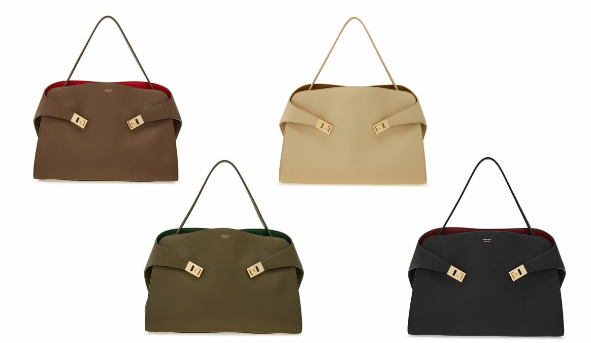 Ferragamo フェラガモ Hug ハグ ハンドバッグ スモール ロゴ 360305150_5.jpg