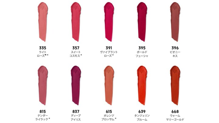 ゲランの新リップスティック「キスキス ビー インテンス」