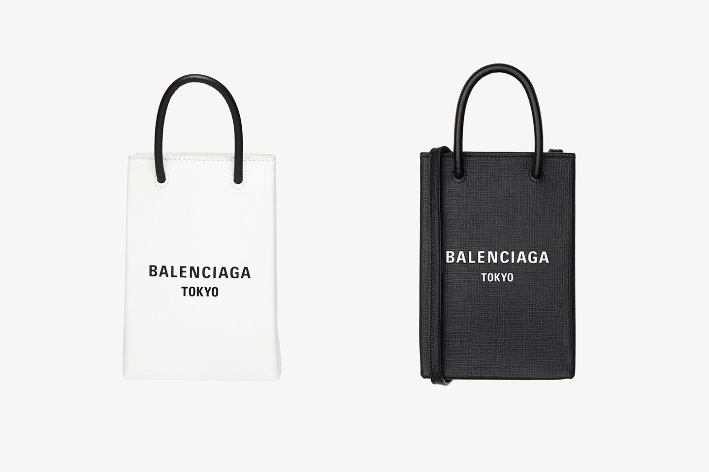 バレンシアガ青山リオープン限定商品・ショッピング フォン ホルダー