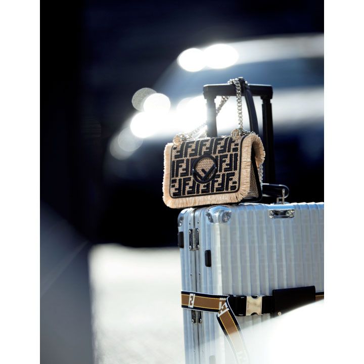 ■フェンディ(FENDI)のモノグラムかごバッグ
