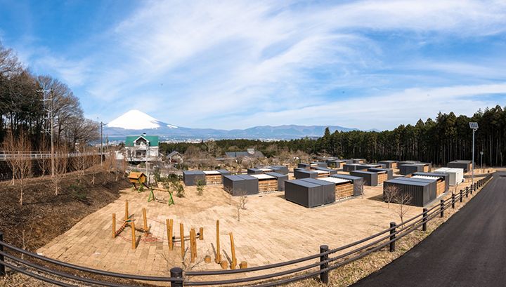 富士山のふもとにオープンした広大なグランピングスポット「藤乃煌」