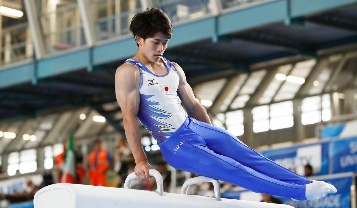 体操界のレジェンド 内村航平選手に勝った谷川 翔選手は 着地が美しい童顔の歳 Precious Jp プレシャス