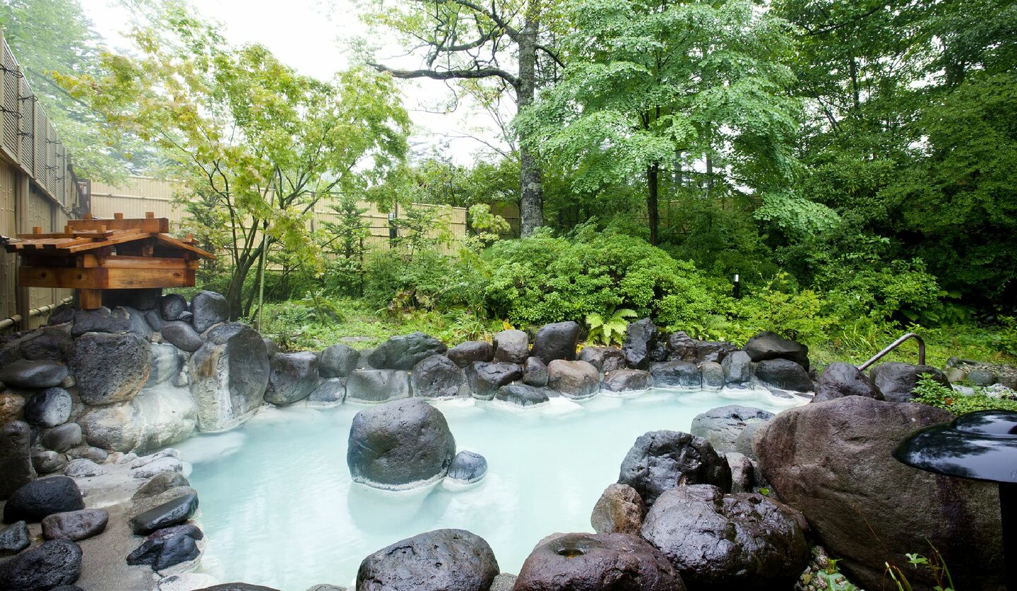 奥日光 森のホテルの大浴場露天風呂イメージ