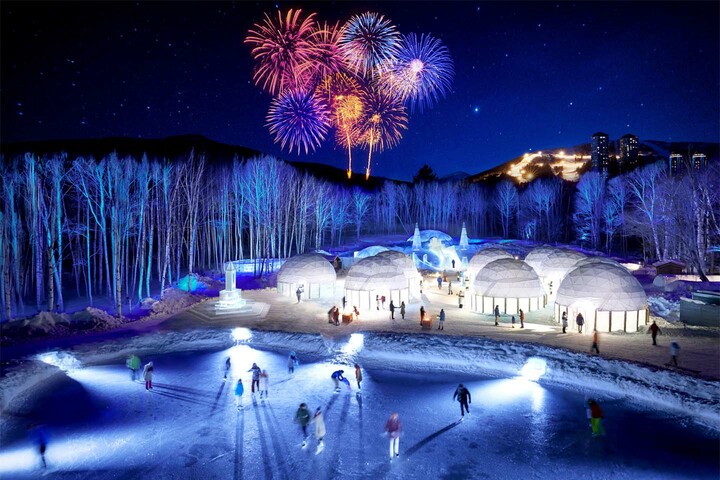 リゾナーレトマムの「アイスヴィレッジ」