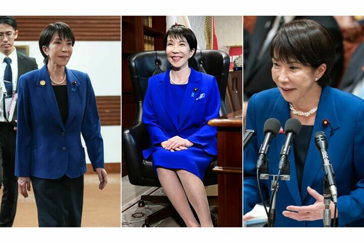 高市首相のパールコーデ