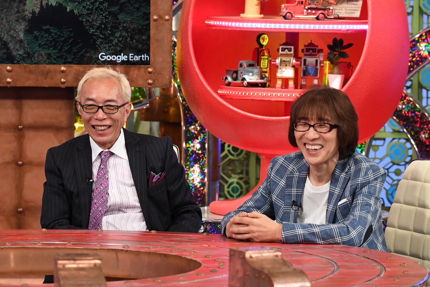 ©ABCテレビ 所ジョージさんと坂崎幸之助さん