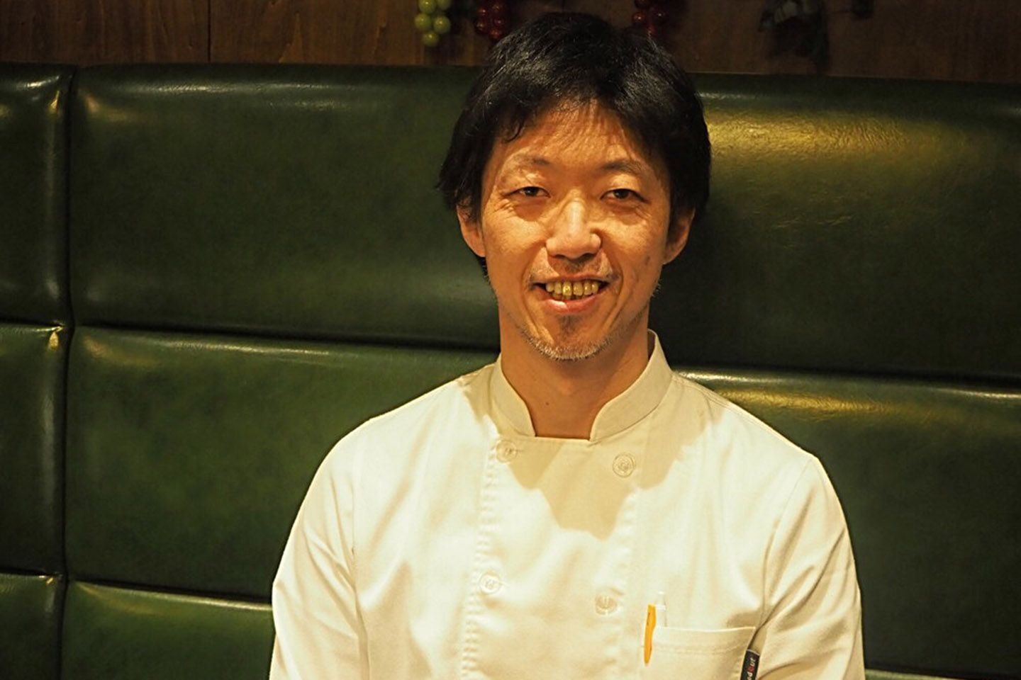 シェフの坂東 誠さん。