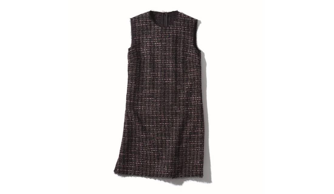 ドルチェ&ガッバーナ　ツイードワンピース 身長152cmの着こなし】ドルチェ＆ガッバーナのミックスツイードの