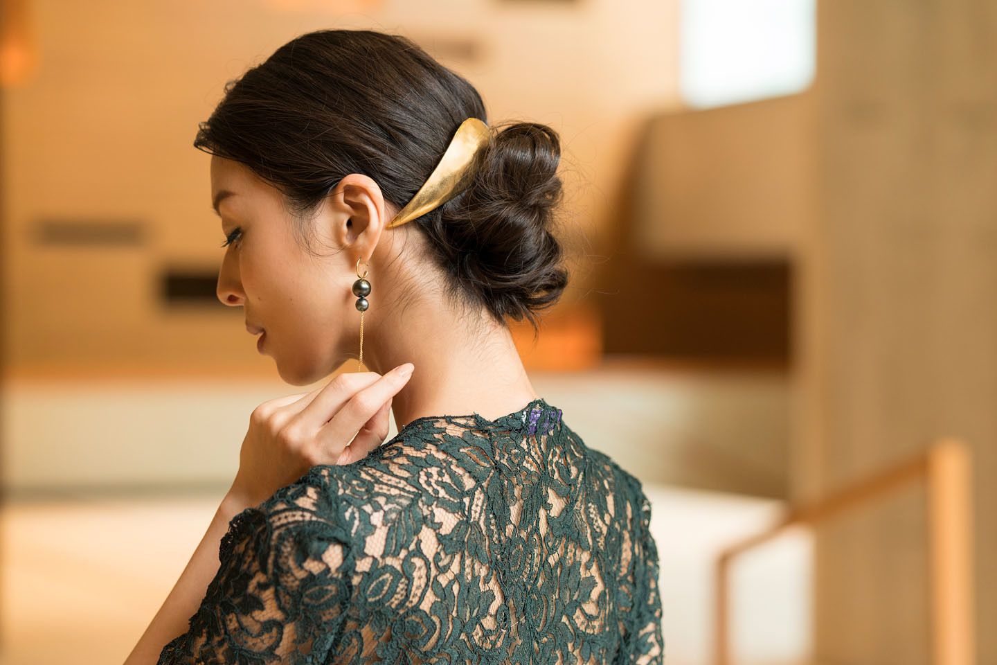 ヘアアクセサリー¥27,000(ストローラーPR/プリュイ)