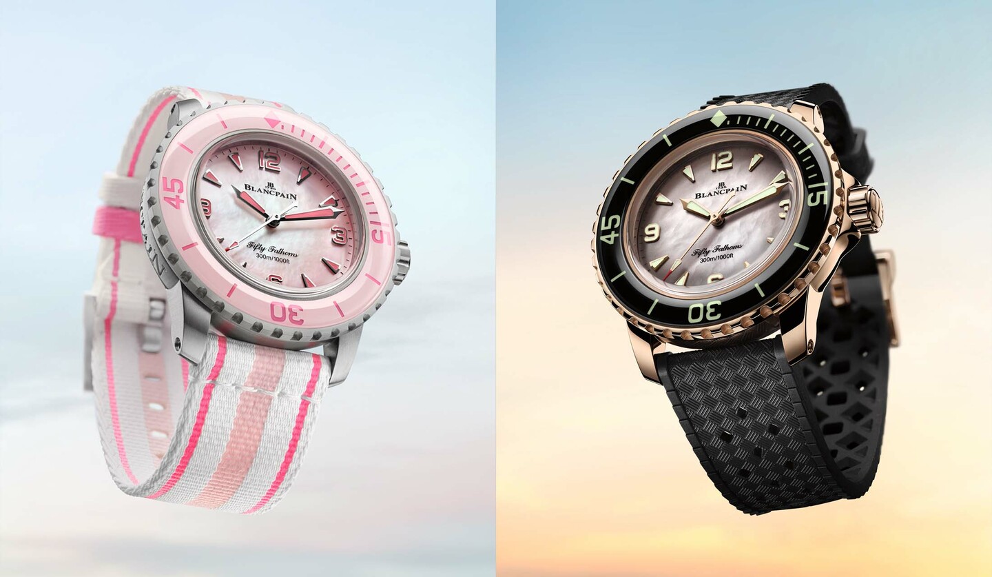 ブランパンの時計「フィフティ ファゾムス オートマティック」38mm径