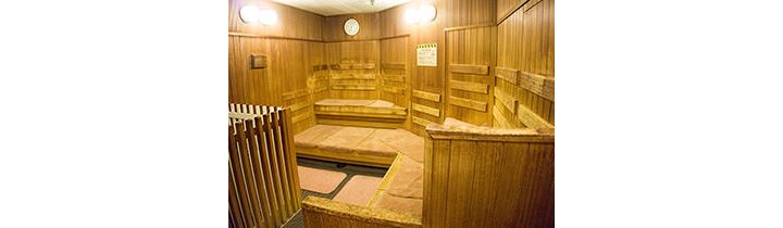 「大東洋レディス・スパ」(大阪市北区)の高温サウナ