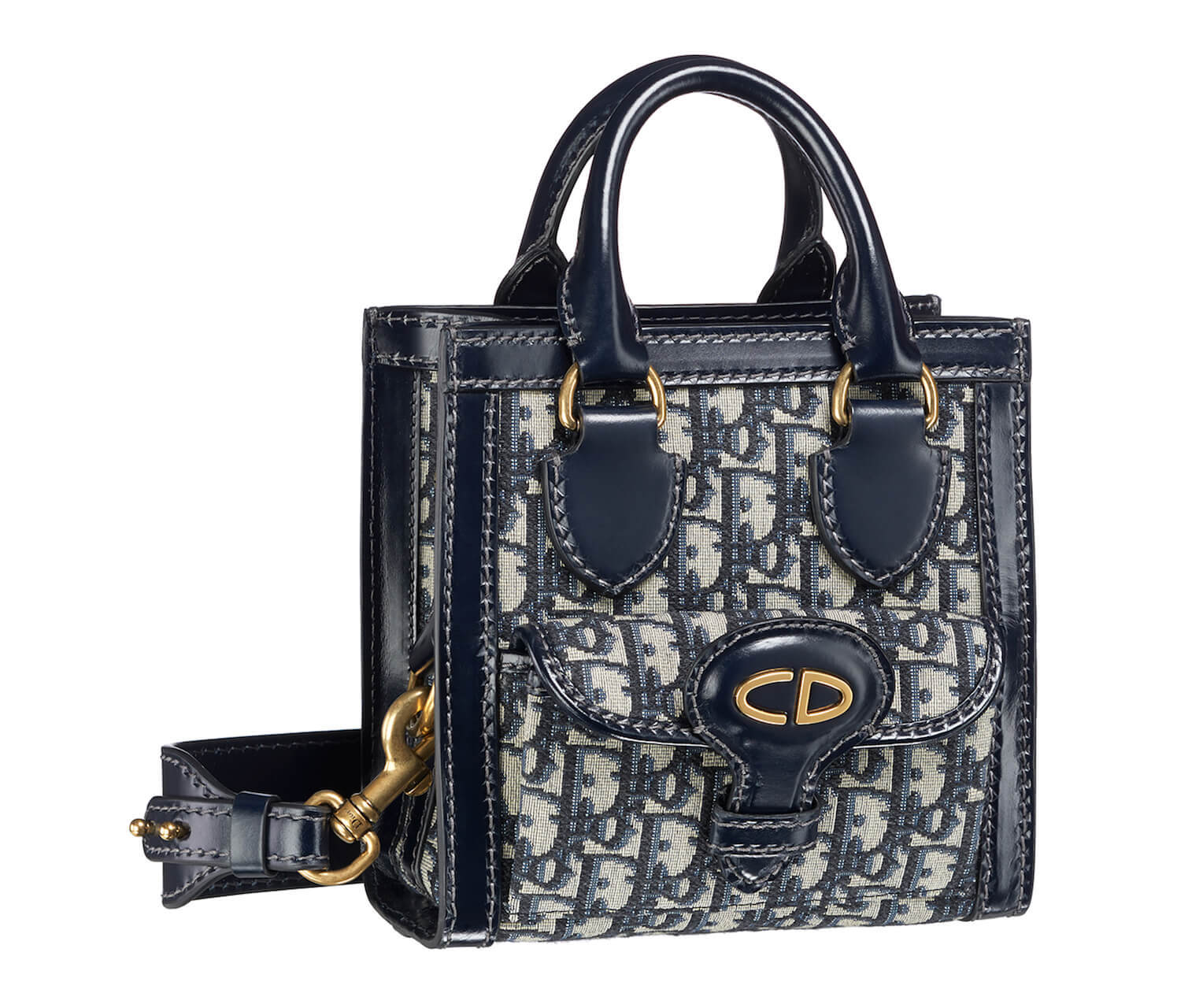 バッグ「MINI "DIOR OBLIQUE VINTAGE" TOTE BAG(ミニ “ディオール オブリーク ヴィンテージ” トートバッグ)」(H19×W19×D10㎝) ¥310,000
