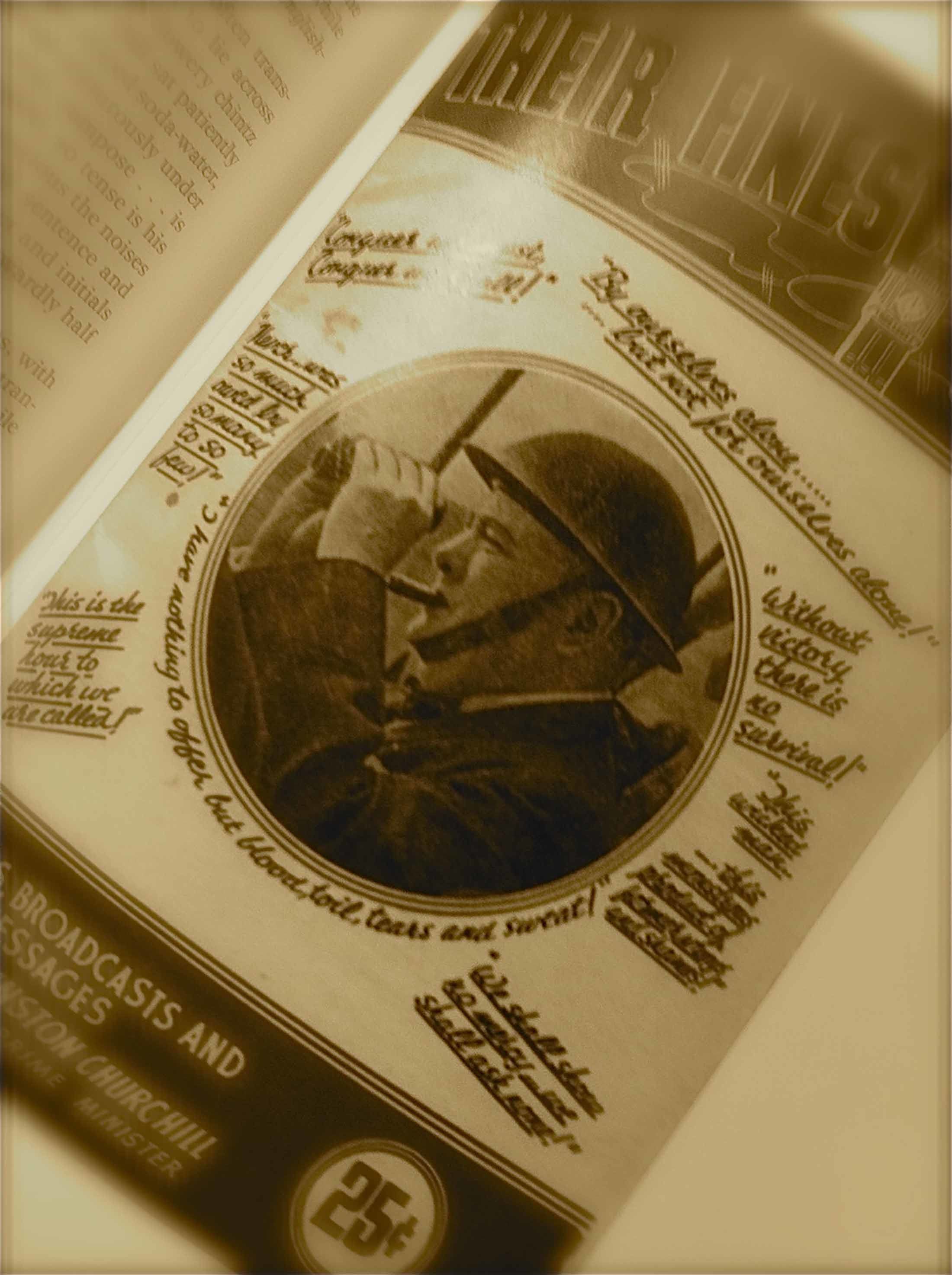「Churchill Style」(Barry Singer 著)より。