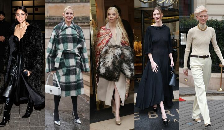 最新パリファッションウィークのセレブたちのコーデ