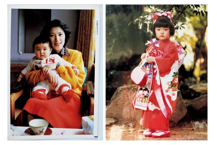 キャスターの大江麻理子さんのヒストリー写真