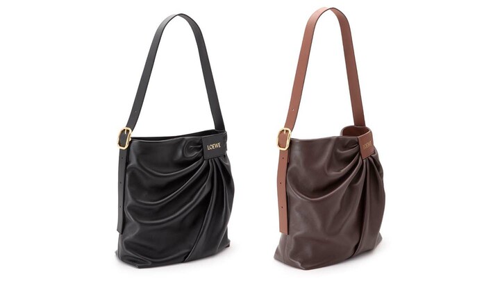 ロエベのバッグ「ドレープ トート」