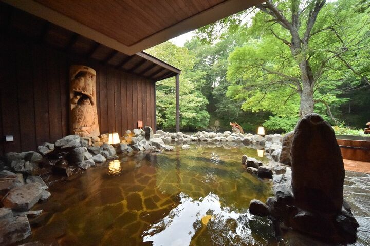 大浴場「河神の湯」