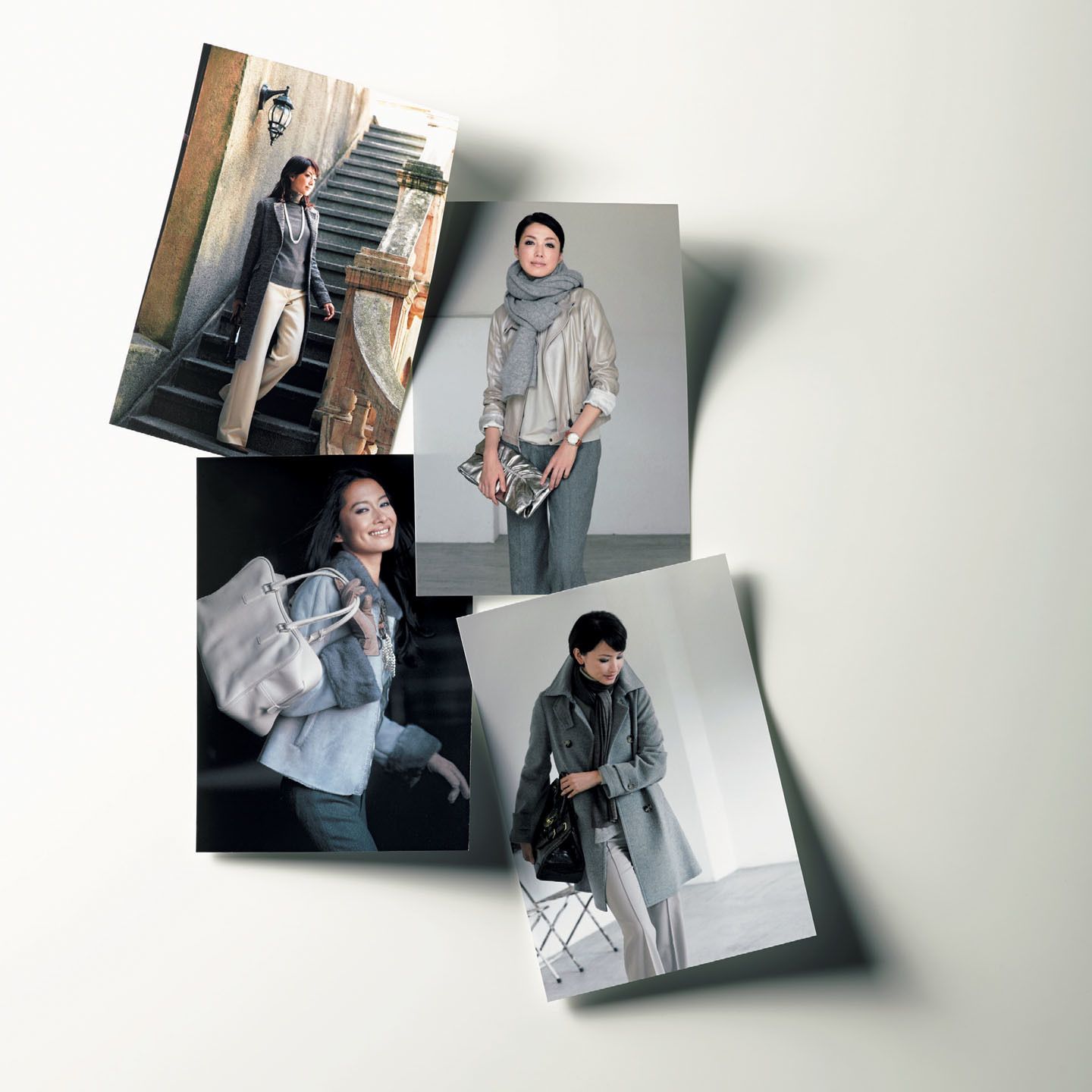 写真左上から時計回りに/2008年12月号(撮影:浅井佳代子)、2009年11月号(撮影:中込一賀)、2009年11月号(撮影:中込一賀)、2006年11月号(撮影:熊澤 透)