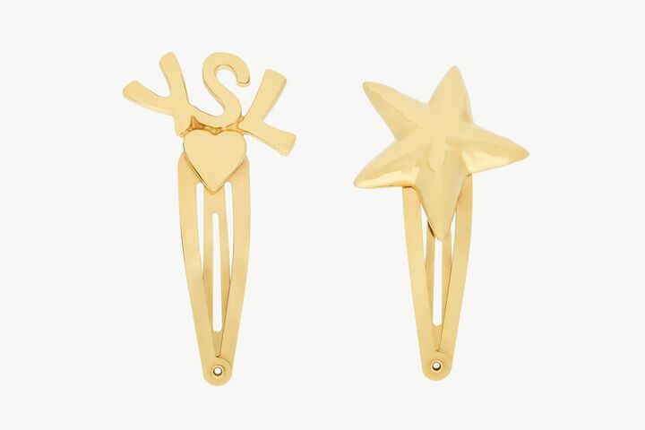 「サンローラン」のヘアクリップ