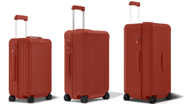 リモワの「エッセンシャル」シリーズから登場するシーズン限定カラー「テラコッタ」