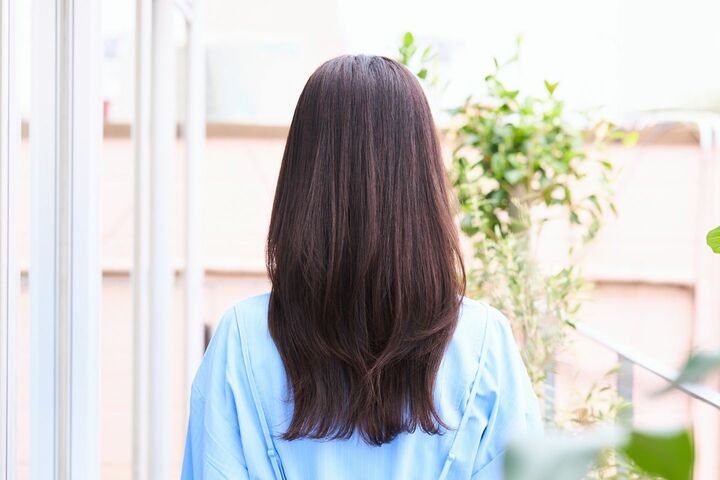 40代 髪型_3,ロングヘア_3