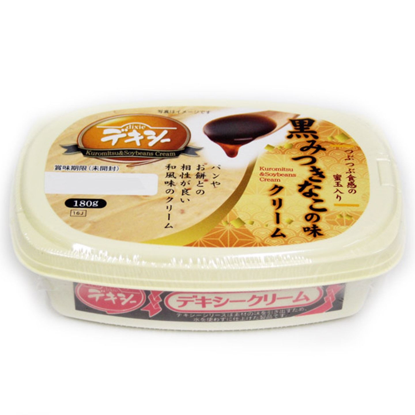 「デキシー 黒みつきなこの味クリーム」¥284