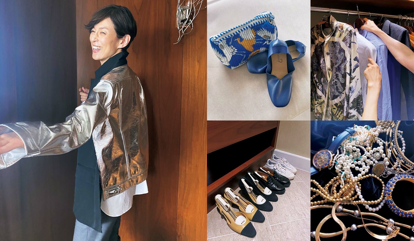 旅先で撮影された鈴木保奈美さんと鈴木保奈美さんが旅先に持参する私物