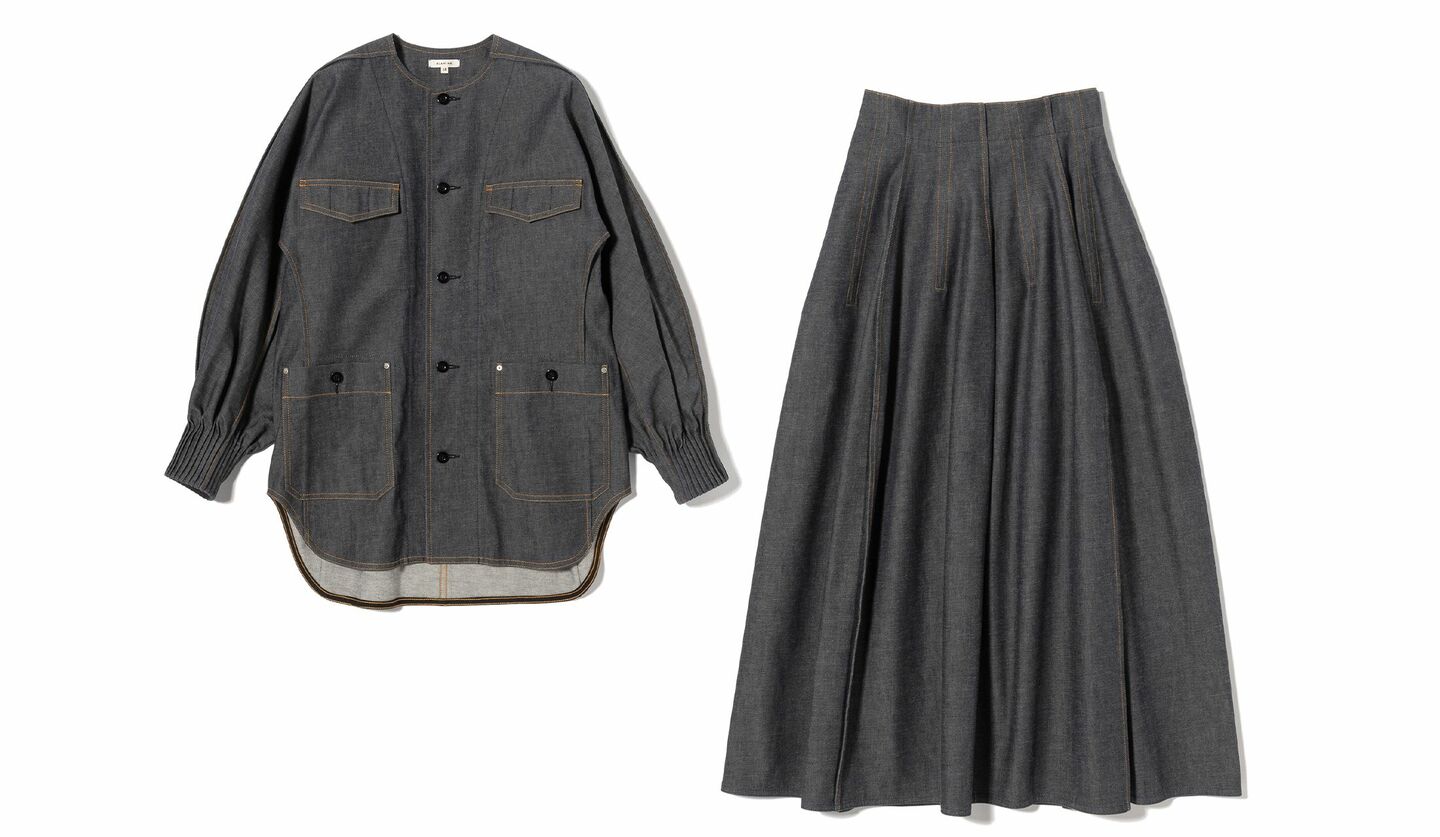 「ブラミンク」のデニムウエア