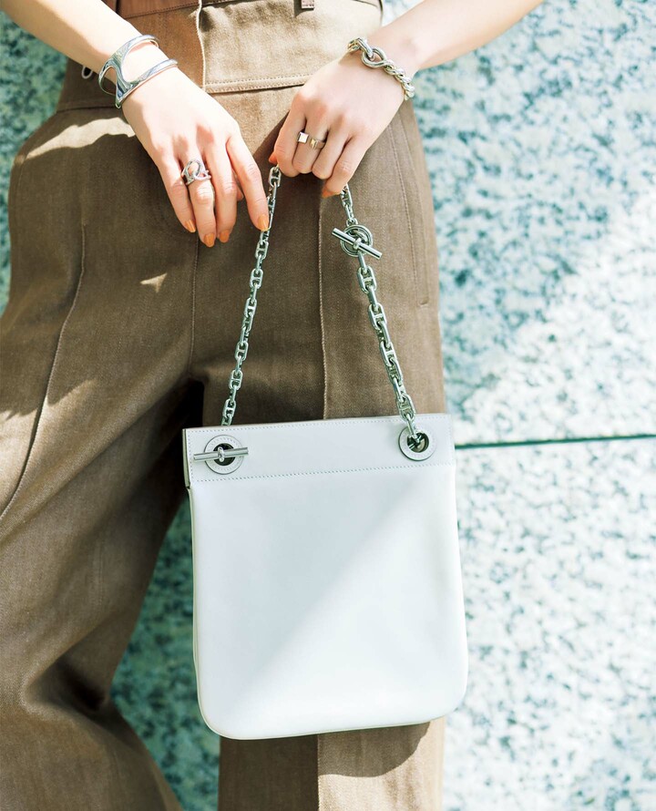 「エルメス」のバッグ『クリケティス』