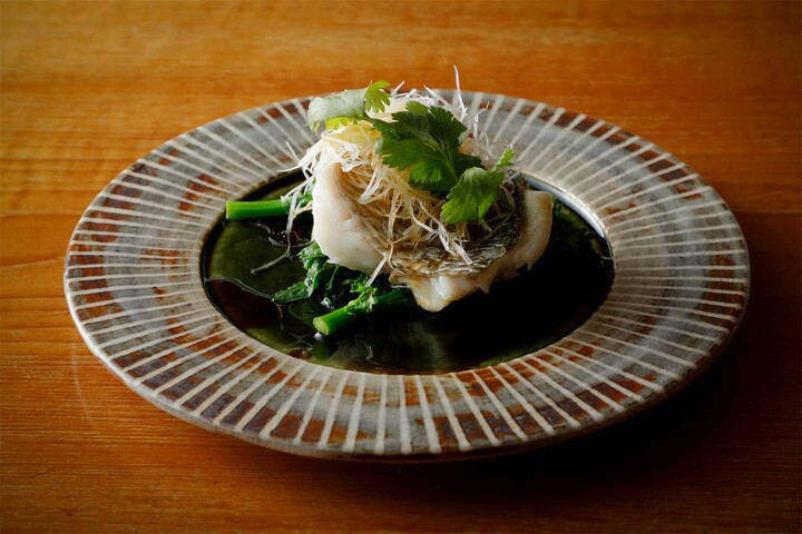 パーク ハイアット京都の「八坂」で開催される特別イベント「Sustainable Seas, Kyoto Table」のメニュー
