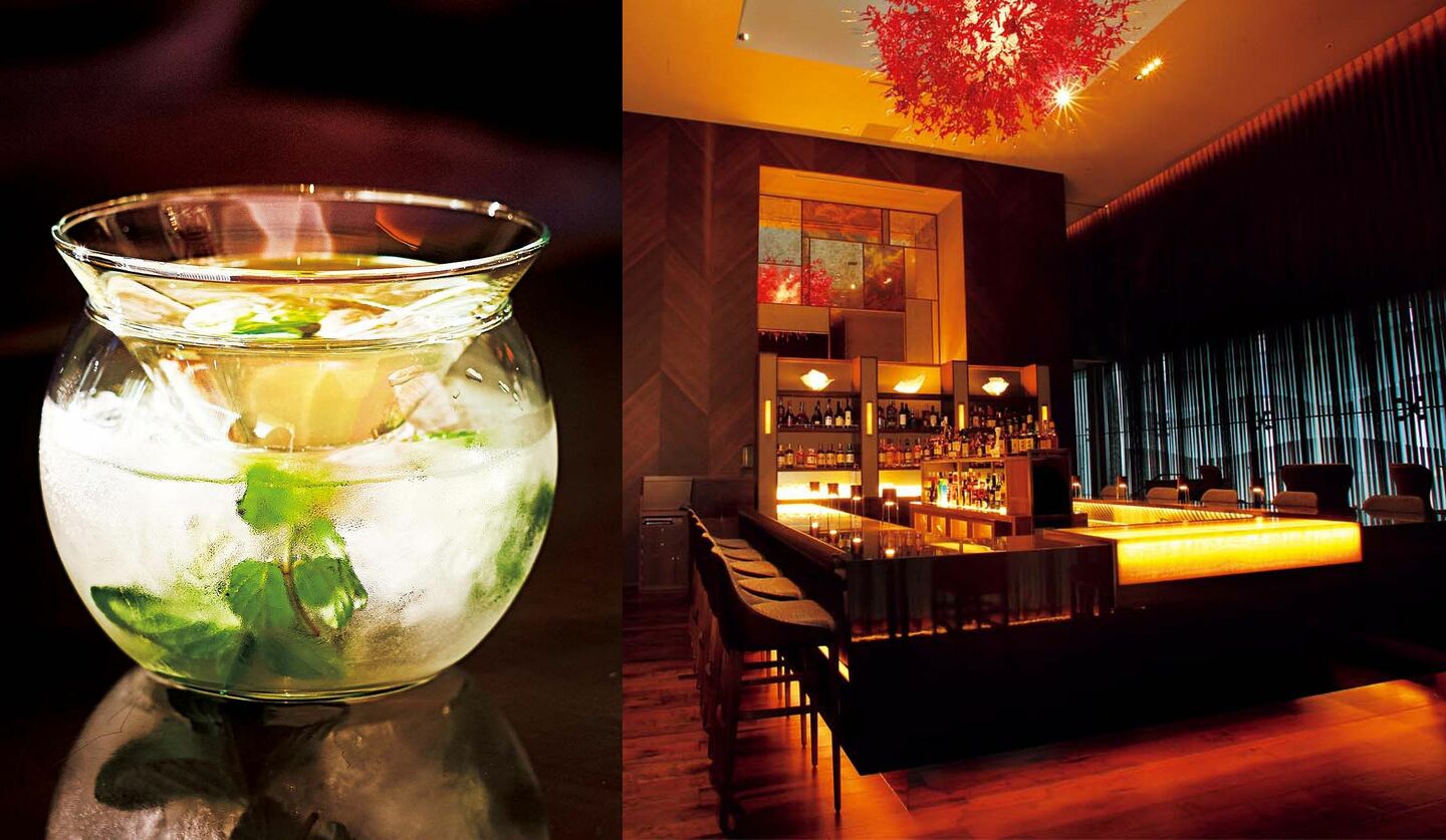 東京・銀座「BAR S」のカクテル「凛水」