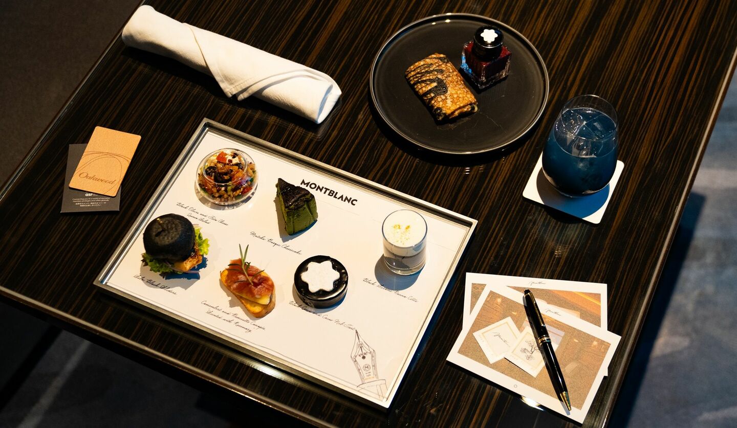 Montblanc ＆ Oakwood「インスパイア・ライティングハイティー：トワイライトクラリティ 〜心と静けさが澄みわたる、書く時間に寄り添うハイティー〜」