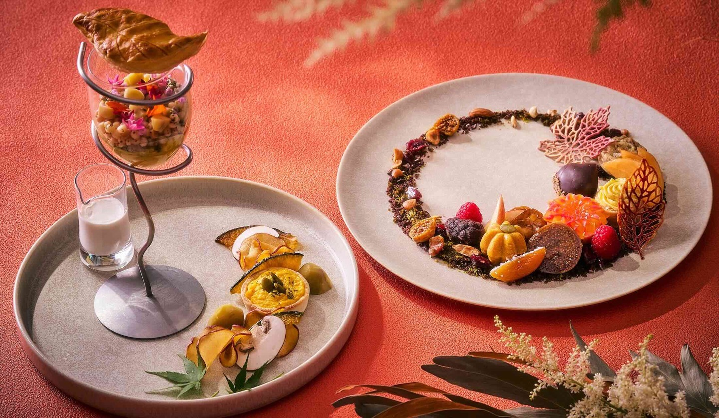 ザ・プリンスギャラリー 東京紀尾井町の「Harvest Garden Afternoon Tea 」