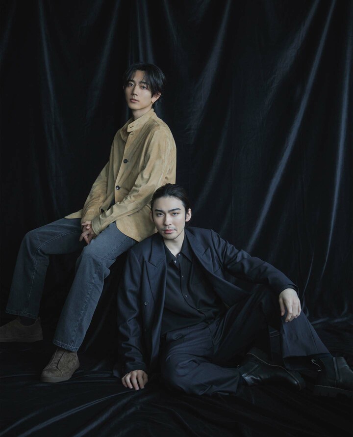 映画『本所の銕／密告』に出演された歌舞伎俳優の市川染五郎さんと俳優の駒木根葵汰さん