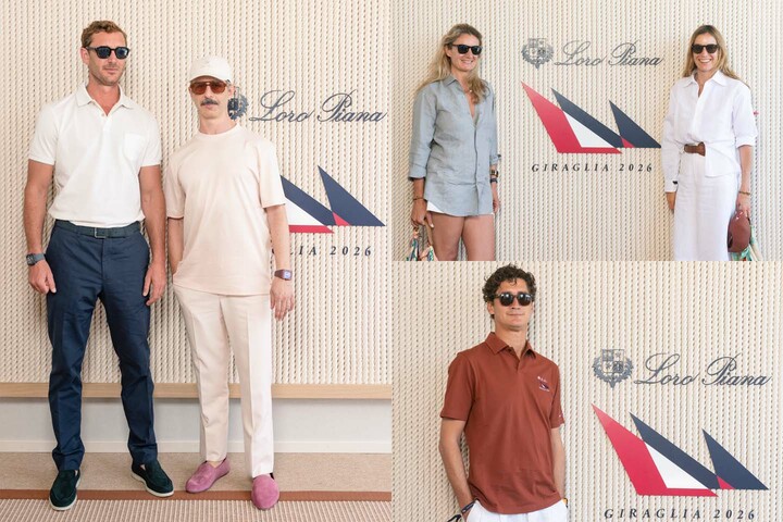 「ジラリア・レガッタ 2026」を訪れたセレブリティ