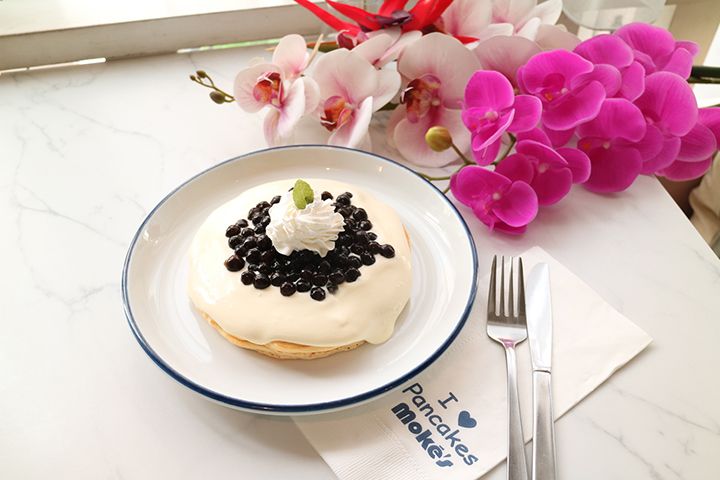 「タピオカリリコイパンケーキ」¥1,480