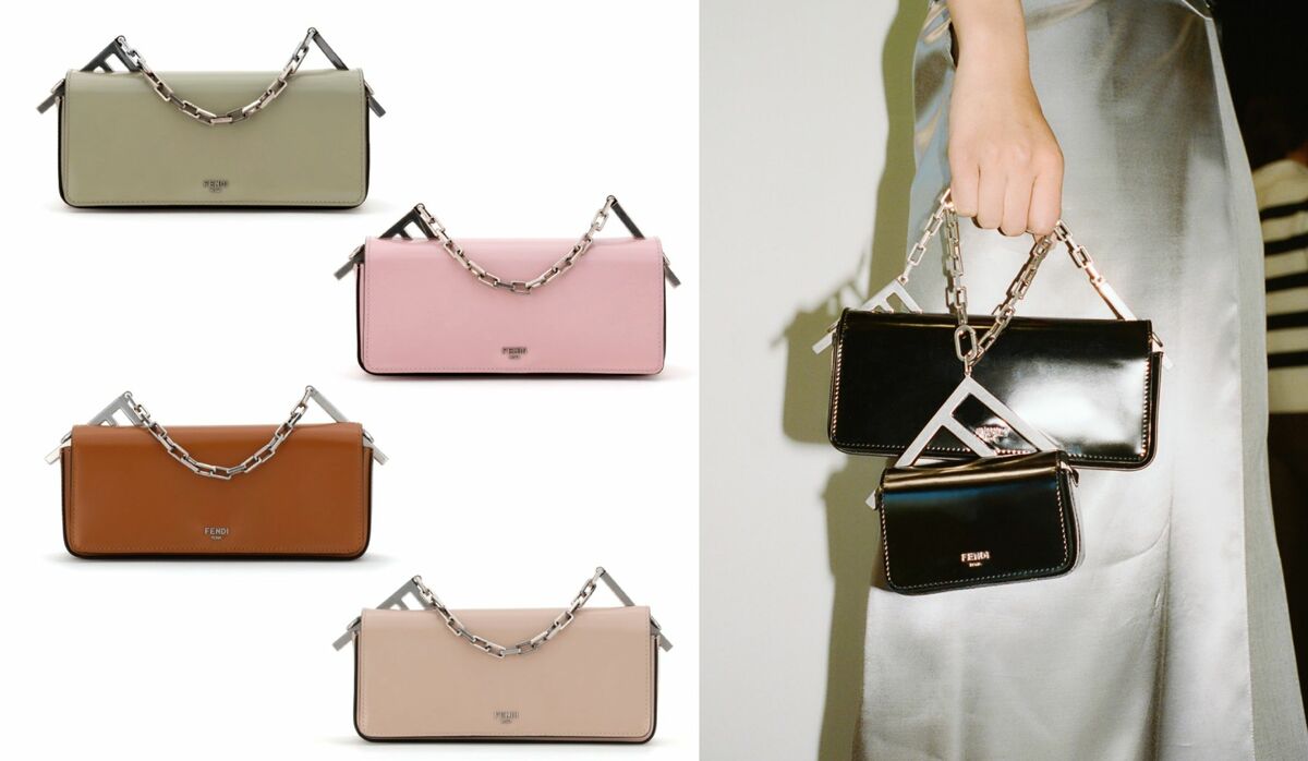 FENDI First Sight チェーンバッグ フェンディ First Sight レザー バッグ 新作☆23SS fendi