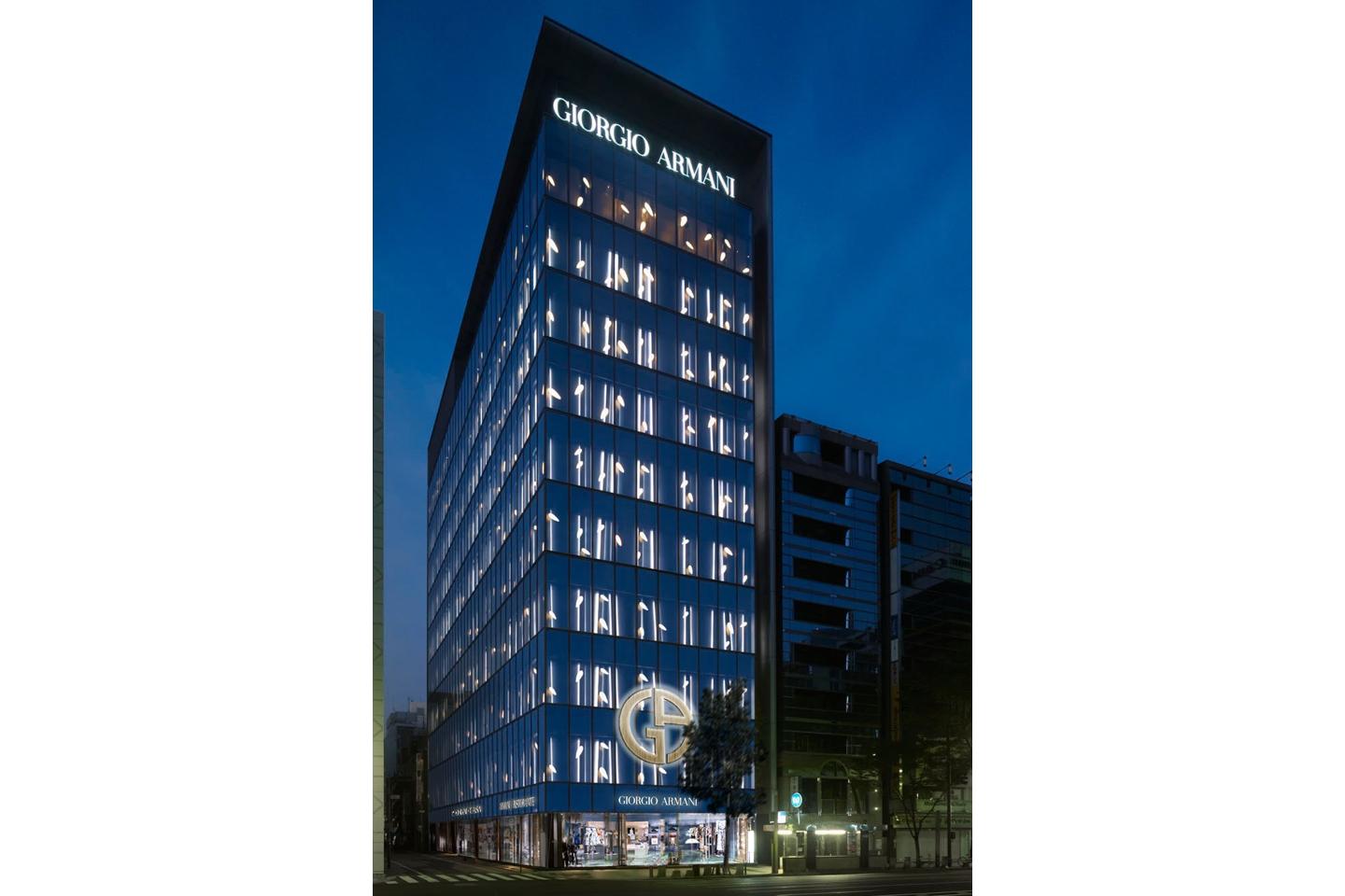 2019年3月21日にリニューアルオープンする「アルマーニ / 銀座タワー」は新たな銀座のシンボルに。