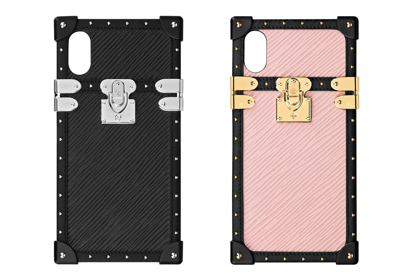 スマホケース「アイトランク・ライト iPhone X & XS」(エピ・レザー)各¥84,000(税抜)