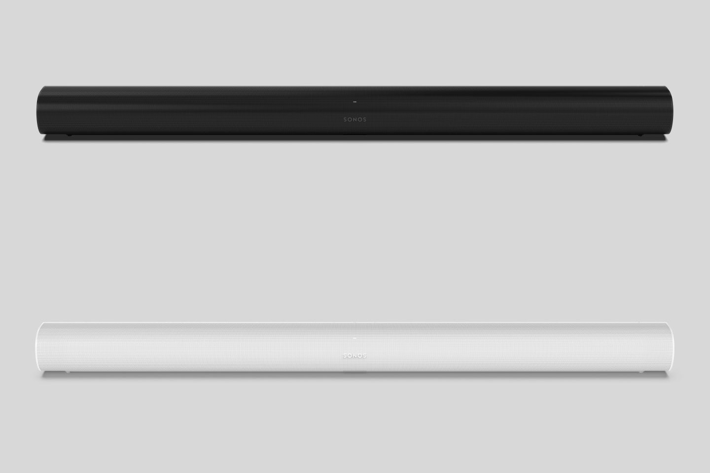 「Sonos Arc」【高さ74 x 幅136 x 奥行き140 mm、重量 0.472 kg、カラー:(写真上)マットブラック(写真下)】¥108,800