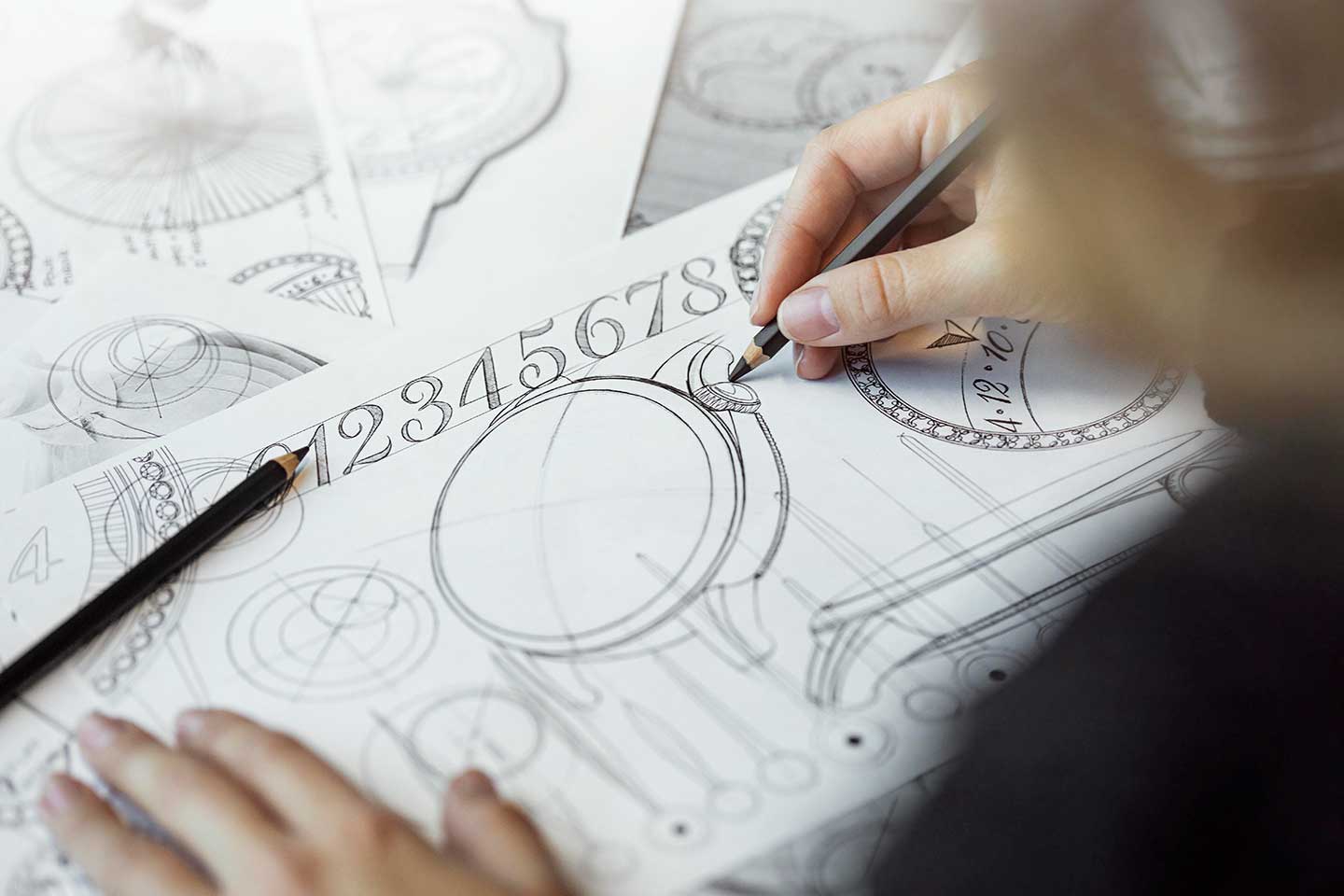 オートオルロジェリー(Haute Horlogerie=高級時計)とオートクチュール――稀少性や情熱、独創性、そして高度なクラフツマンシップの出合いによって実現する、このふたつの分野。それぞれの専門技術を結び付けることによって誕生した『エジェリー』。