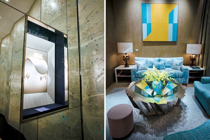 「ティファニー 銀座」の店内