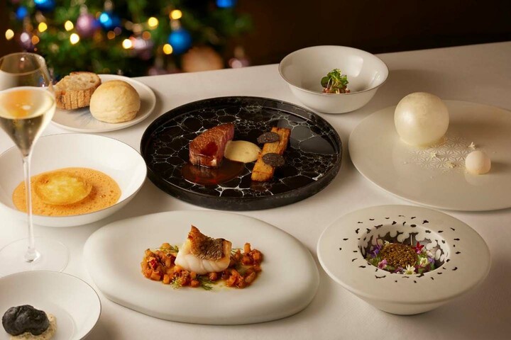 「Restaurant Bellustar」のクリスマスディナーコース