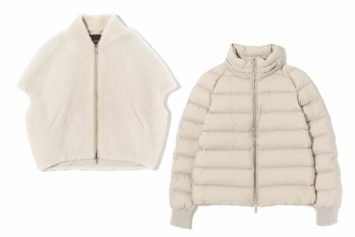 「ムーレー」のダウンウエア