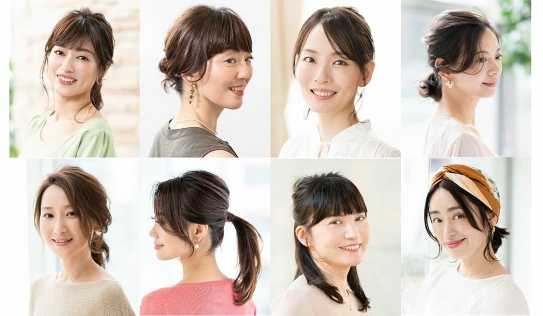 簡単なヘアスタイルだけ ミディアムのまとめ髪 アレンジ34連発 Precious Jp プレシャス